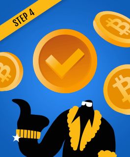 Confirm BTC deposit