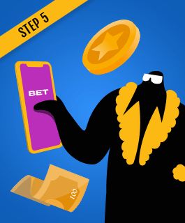 Select the greyhound event and bet